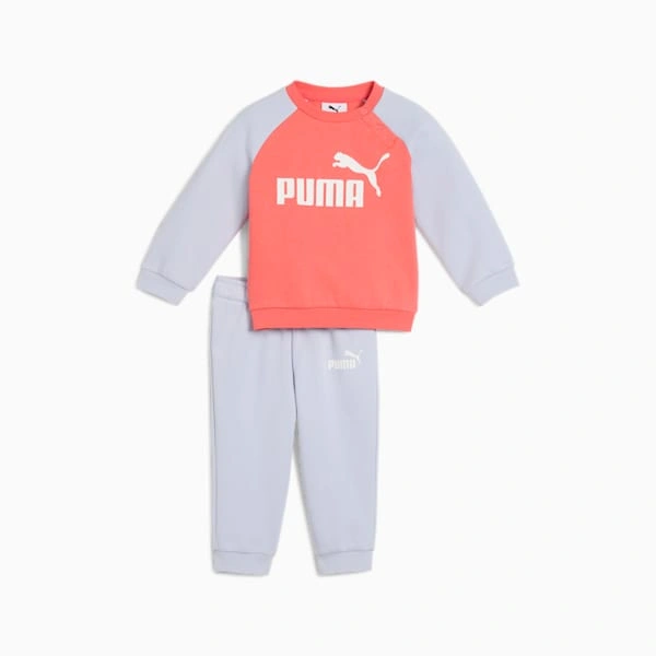 PUMA Minicats: Due pezzi di pura energia! Raglan e pantaloni per piccoli esploratori alla scoperta del mondo!